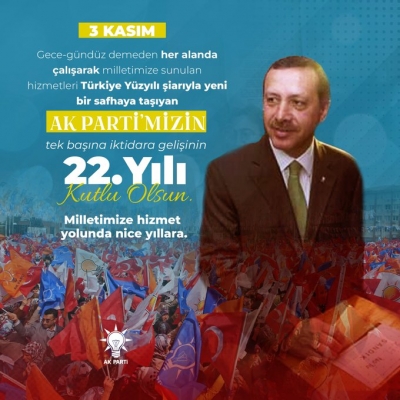 22 yıl önce AK Parti iktidara geldi! 'Türk siyasi hayatında yeni bir başlangıç'