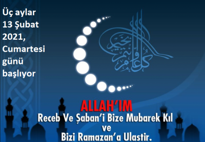 3 aylar ne zaman başlıyor? Diyanet 2021 takvimi ile üç aylar başlangıç tarihi