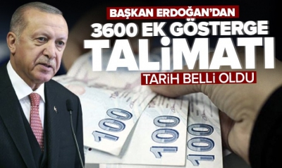 3600 ek gösterge son durum: Başkan Erdoğan talimat verdi! 3600 gösterge ne zaman çıkacak? Kimleri kapsayacak?