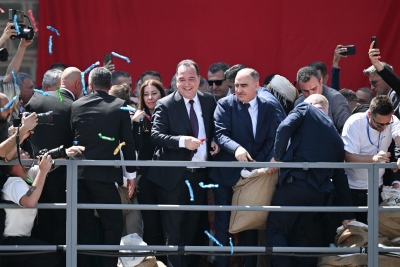 486'ncısı düzenlenen Uluslararası Manisa Mesir Macunu Festivali, 10 ton mesir macununun saçılmasıyla sona erdi.