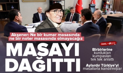 6'lı masa dağıldı! İYİ Parti GİK Toplantısı'nın ardından Meral Akşener'den açıklamalar: Boyun eğmeyeceğiz