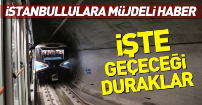 8 ilçeyi birbirine bağlayacak: İşte Mahmutbey-Mecidiyeköy metrosunun durakları..
