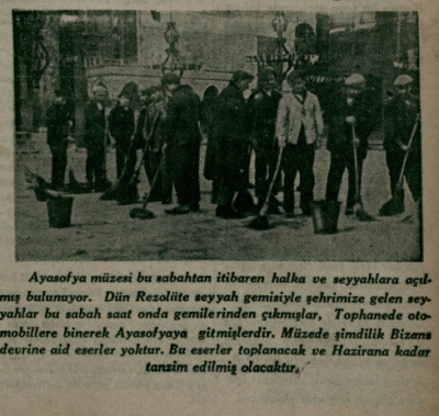 Manisa Habercilik - Ayasofya Camii'nin müzeye çevrilişi nasıl oldu?