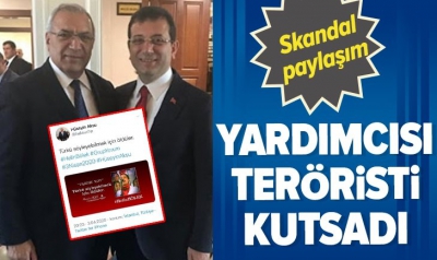 CHP’li Ekrem İmamoğlu’nun yardımcısı Hüseyin Aksu’dan skandal paylaşım.