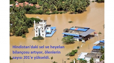 Hindistan'daki sel ve heyelan bilançosu artıyor!