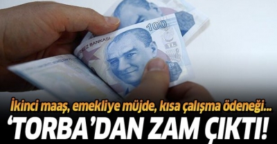 Ekonomiye ilişkin 'torba teklif'ten emekliye zam çıktı! İkinci maaş, emekliye zam, kısa çalışma ödeneği...
