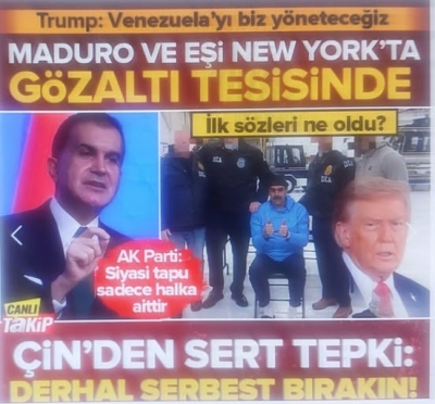 ABD Maduro'yu kaçırdı dünyadan tepki yağdı! AB Komsiyonu Başkanı Leyen: 'Venezuela halkının yanındayız!' Trump'a bir tek Milei destek veriyor
