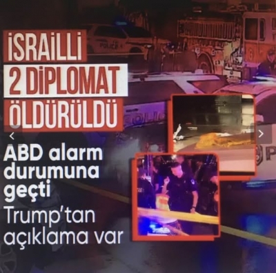 ABD'de 2 İsrailli diplomat öldürüldü! Donald Trump'tan açıklama var