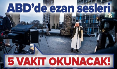 ABD'de ezan sesleri! Minneapolis kentinde Ramazan boyunca 5 vakit ezan okunacak.