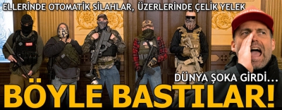 ABD'de karantina karşıtı silahlı protestocular Michigan Eyalet Meclis binasını bastı..