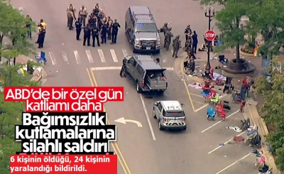 ABD'de silahlı saldırı! Chicago'da Bağımsızlık Günü kana bulandı: 6 ölü, 20'dan fazla yaralı