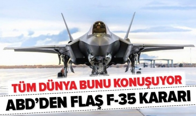 ABD'den flaş F-35 kararı! Savaş jeti F-35'in fiyatını düşürdüler.