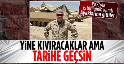 ABD'den PKK'ya destek pozu! Teröre yardımları böyle görüntülendi. 
