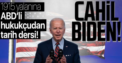 ABD'li anayasa hukukçusu Bruce Fein'den Biden'ın 24 Nisan kararına sert tepki: ABD'lilerin haberi bile yok!
