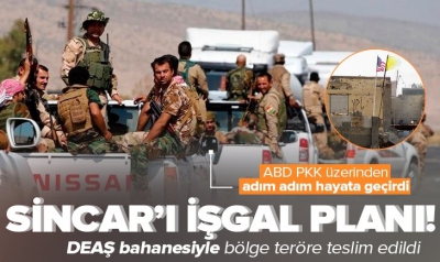 ABD'nin DEAŞ bahanesiyle Sincar'a yerleştirdiği PKK ile neyi amaçlıyor? 