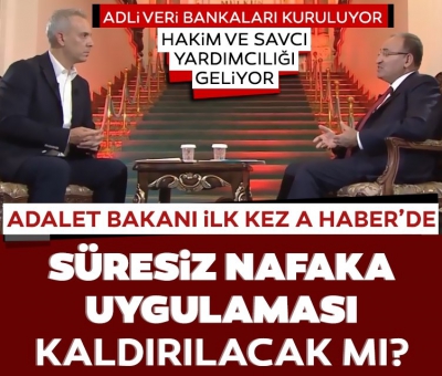 Adalet Bakanı Bekir Bozdağ'dan A Haber'e özel açıklamalar! FETÖ elebaşı Gülen iade edilecek mi? Hakim ve savcı atamaları ne zaman olacak?