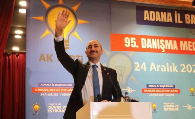 Adalet Bakanı Gül, Adana AK Parti 95. Danışma Meclisi Toplantısı’na katıldı. 