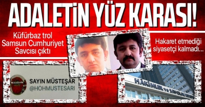 Adaletin yüz karası! Küfürbaz trol Samsun Cumhuriyet Savcısı Özcan Muhammed Gündüz çıktı