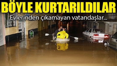 Adana sağanak yağışlara teslim!