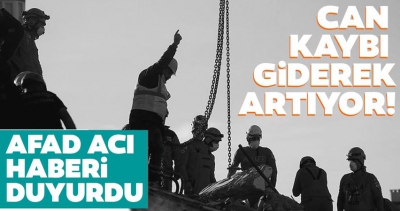 AFAD'dan son dakika haberi: Depremde ölen kişi sayısı 62'ye yükseldi..
