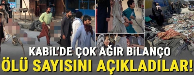  Afganistan Kabil'deki terör saldırılarında bilanço ağırlaşıyor! 90 ölü 150 yaralı