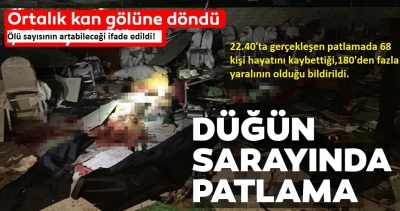 Afganistan'da düğün salonuna bombalı saldırı 68 kişi hayatını kaybetti