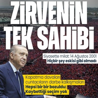 AK Parti 22 yaşında! Başkan Erdoğan liderliğinde kaybettiği seçim yok: Her seçimden birinci parti olarak çıktı