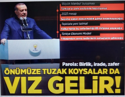 AK Parti 'Büyük İstanbul' buluşması... Cumhurbaşkanı Erdoğan: Bu kadro 2023'te bir kez daha bayrağı zirveye dikecek