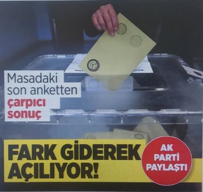 AK Parti İstanbul İl Başkanı son anket sonuçlarını açıkladı oy oranları gündem oldu