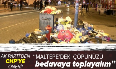 AK Parti İstanbul İl Başkanı Kabaktepe'den CHP'nin çöp sorununa öneri: Bedavaya Maltepe'deki çöpünüzü toplayalım