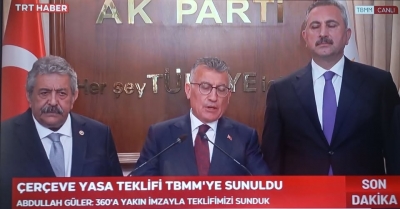 AK Parti kapalı grup toplantısı sona erdi! Çerçeve yasa TBMM'ye sunuluyor: İşte 12 maddelik teklifte öne çıkanlar