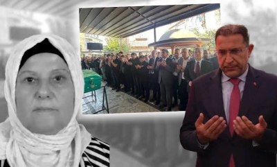 AK Parti Manisa İl Başkanı Turgut’un kayınvalidesi son yolculuğuna uğurlandı