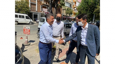 Ak Parti Manisa Milletvekili, Avukat Mehmet Ali Özkan'a Turgutlu'da yoğun ilgi