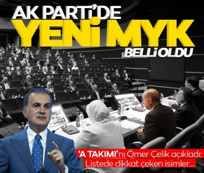 AK Parti MKYK ve MYK belli oldu! İsim isim... Başkan Erdoğan oyların tamamını aldı...