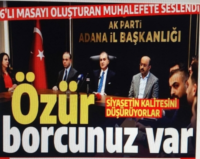 AK Parti Sözcüsü Çelik'ten altılı masaya tepki! 
