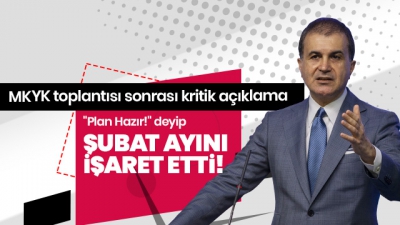 AK Parti Sözcüsü Ömer Çelik'ten MKYK sonrası önemli açıklamalar.
