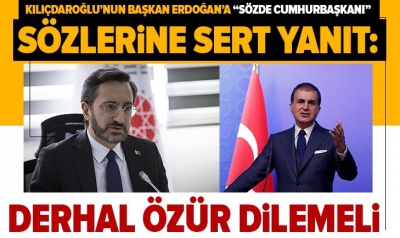 AK Parti Sözcüsü Ömer Çelik: “Kılıçdaroğlu, demokrasi düşmanı olduğunu itiraf etti” 
