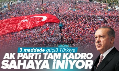 AK Parti tam kadro sahaya iniyor! Cumhurbaşkanı Erdoğan'dan talimat 2023'e 3 ayaklı strateji