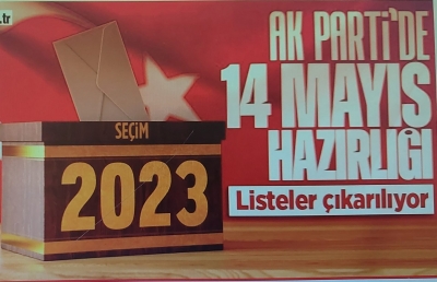 AK Parti'de 14 Mayıs hazırlığı başladı! Listeler çıkarılıyor