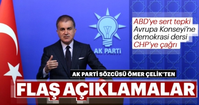 AK Parti'den ABD ve Avrupa'ya sert tepki..