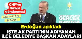 AK Parti'nin Adıyaman adayları açıklandı... Cumhurbaşkanı Erdoğan: Altılı masa bir proje yapıydı