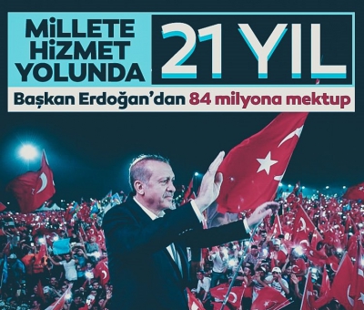 AK Parti'nin Türk siyasetindeki 21 yılı! Millete hizmet yolunda 21 yıl... 