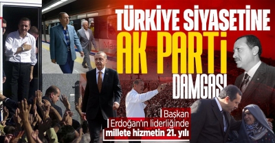AK Parti'nin Türk siyasetindeki 21 yılı! Millete hizmet yolunda 21 yıl... 