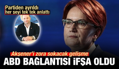 Akşener'i sarsacak açıklama! Adem Taşkaya istifa etti, İYİ Parti'nin 'kirli ağını' bir bir anlattı..