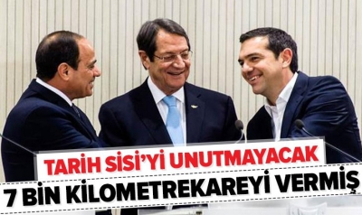 Al Jazeera belgeleri yayınladı! Darbeci Sisi, 7 bin kilometrekareyi Yunanistan’a bırakmış.