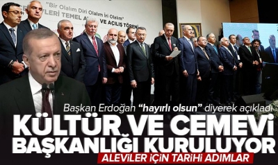 Alevilerle ilgili atılacak adımlar neler? Başkan Erdoğan detaylarını anlattı: Kültür ve Cemevi Başkanlığı kuruluyor