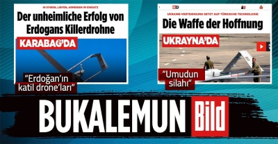 Alman Bild'den riyakarlık dolu ''Bayraktar TB-2'' haberi! Karabağ'da başka Ukrayna'da başka! 