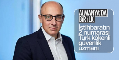 Alman istihbaratının 2 numarası bir Türk oldu! 