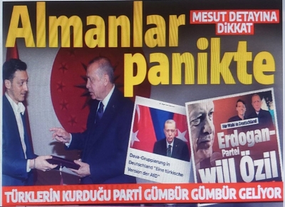 Almanlar panikte! Türklerin kurduğu parti gümbür gümbür geliyor: Mesut Özil detayına dikkat 