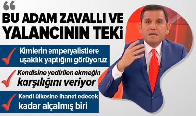 Amerikan sermayeli FOX TV'nin provokatif sunucusu Fatih Portakal bu kez de Türkiye'yi emperyalist olmakla suçladı..